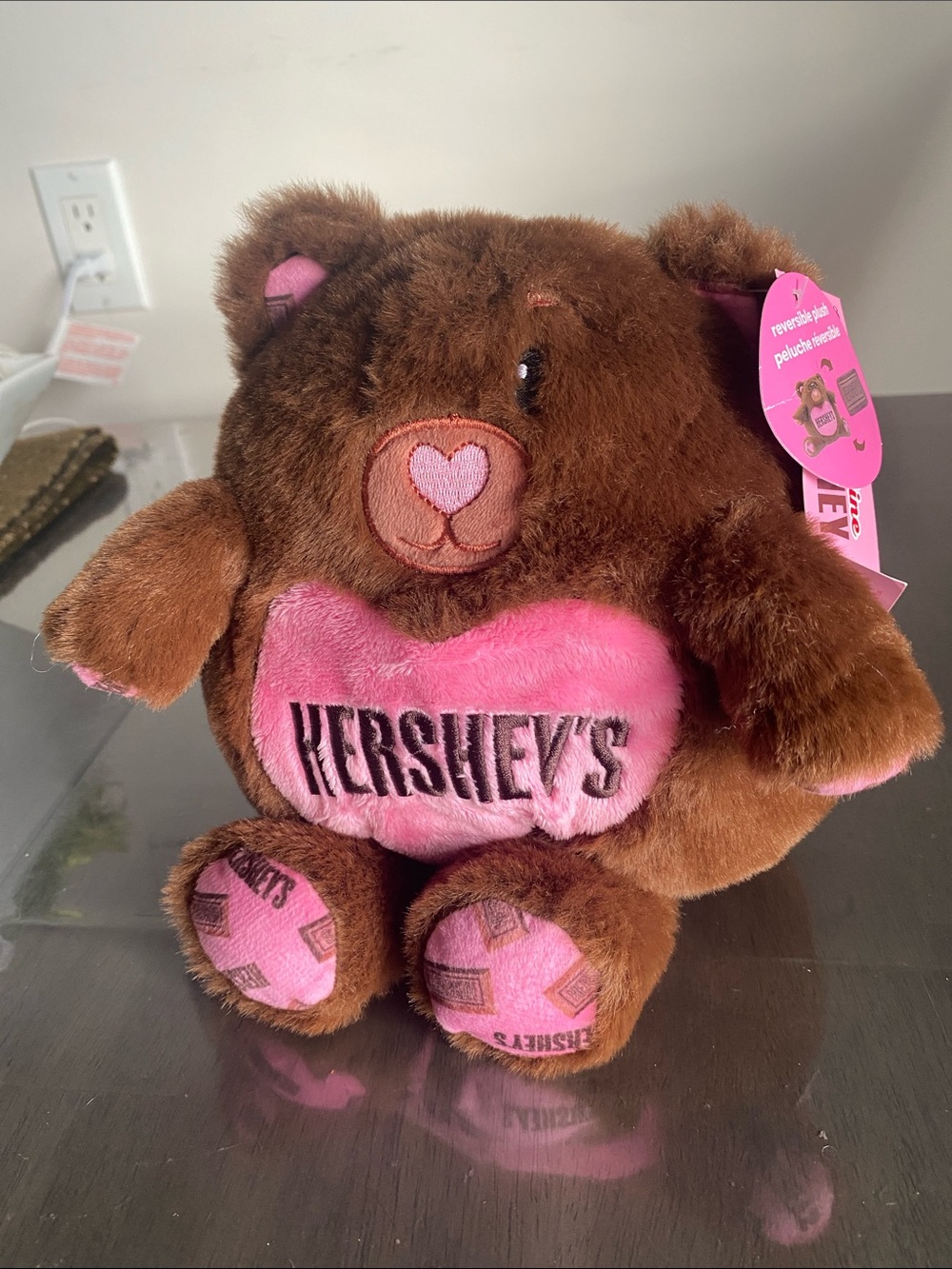 NEW🌈 Sweet Treat Gifts Hershey Candy Reversible Teddy Bear Plush
